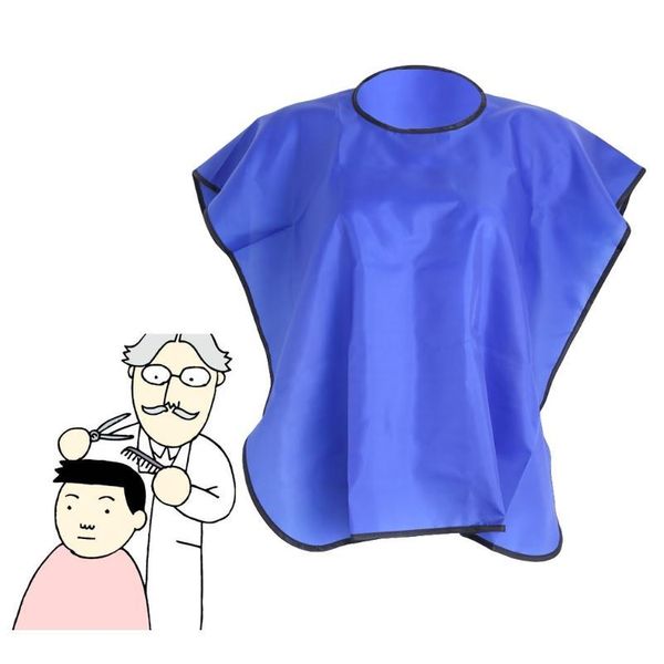 short square waterproof hairdressing hair cut salon hairstylist gown cape cloth d2ta shor bbyink, Silver
short square waterproof hairdressing hair cut salon hairstylist gown cape cloth d2ta shor bbyink, Silver