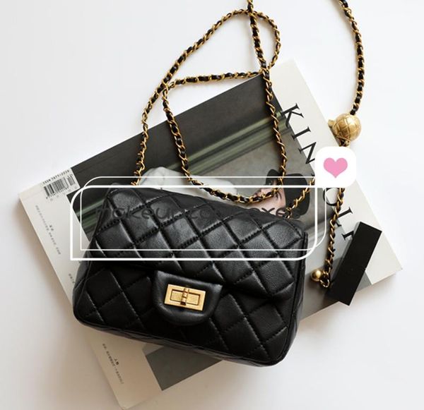 women's luxury design genuine leather diamond lattice quilted shoulder cross body gold ball chain flap bag 17cm
women's luxury design genuine leather diamond lattice quilted shoulder cross body gold ball chain flap bag 17cm