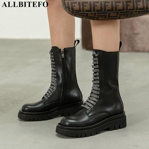 allbitefo full genuine leather thick heels women boots brand high heels office ladies shoes autumn ankle boots, Black
allbitefo full genuine leather thick heels women boots brand high heels office ladies shoes autumn ankle boots, Black
