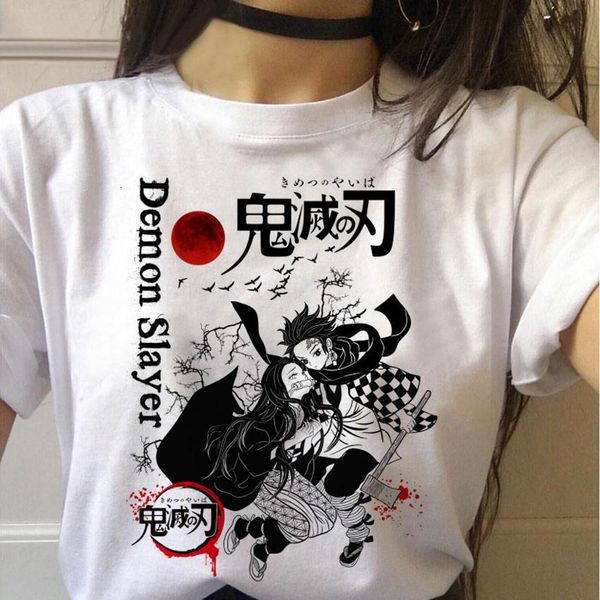 women japanese anime kimetsu no yaiba 90s funny t-shirt harajuku devil killer print t-shirt street wear punk t-shirts drop ship, White
women japanese anime kimetsu no yaiba 90s funny t-shirt harajuku devil killer print t-shirt street wear punk t-shirts drop ship, White