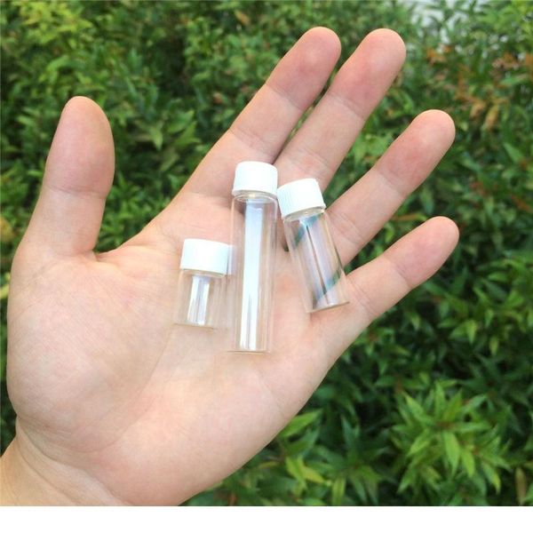 16*40*8mm 4ml glass bottles with plastic screw cap transparent leakage-proof mini empty plastic bottles jar bbyttf
16*40*8mm 4ml glass bottles with plastic screw cap transparent leakage-proof mini empty plastic bottles jar bbyttf