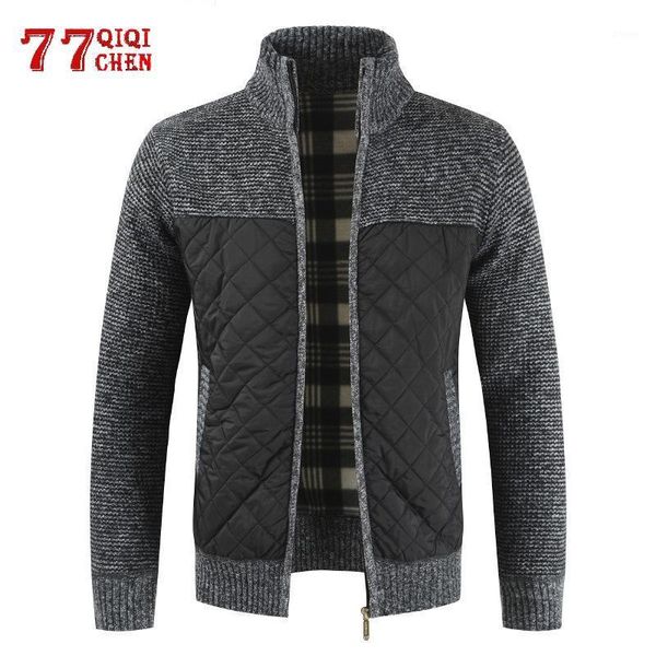 men's sweaters autumn winter warm knitted sweater jackets zipper cardigan splice coats male clothing casual knitwear male1, White;black
men's sweaters autumn winter warm knitted sweater jackets zipper cardigan splice coats male clothing casual knitwear male1, White;black
