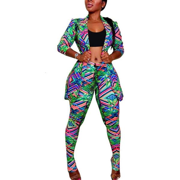 k8863 women casual colorful print jacket and pants two-piece set
k8863 women casual colorful print jacket and pants two-piece set
