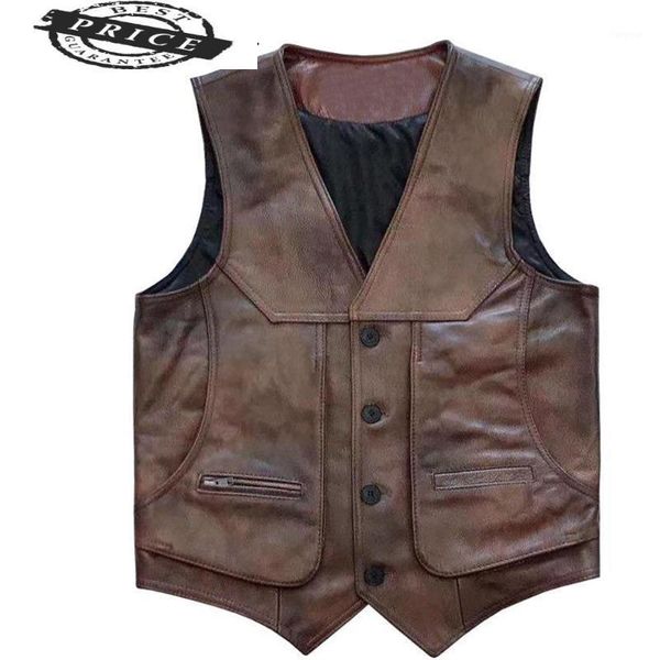 men's multi-pocket leather vest cowhide retro slim waistcoat vest suit -6xl natural leather men jacket 224081, Black;white
men's multi-pocket leather vest cowhide retro slim waistcoat vest suit -6xl natural leather men jacket 224081, Black;white