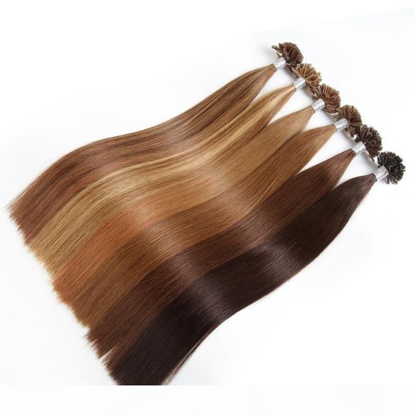 elibess hair - brazilian pre bonded u tip hair extension 0.8g strand 200strands lot nail tip human hair extensions, Black
elibess hair - brazilian pre bonded u tip hair extension 0.8g strand 200strands lot nail tip human hair extensions, Black