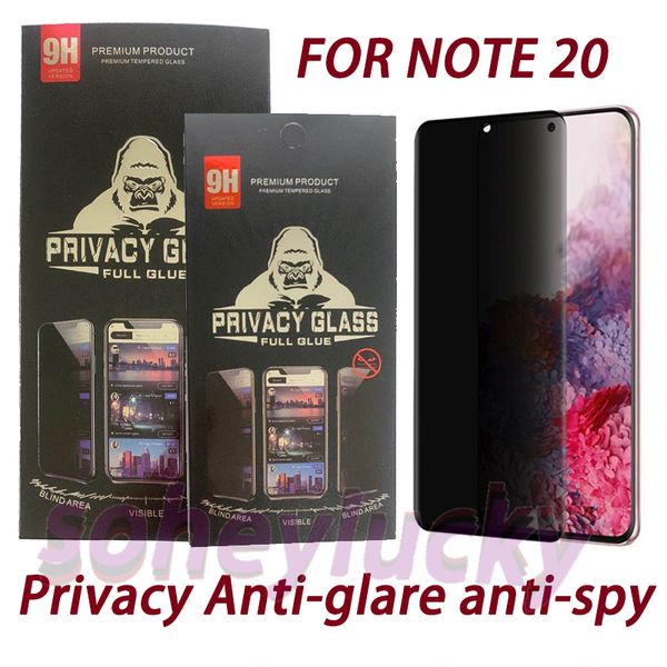 privacy anti-glare anti-spy 5d curved full cover tempered glass for samsung note 20 s20 ultra plus s10 s8 s9 note10 note8 note9 with package
privacy anti-glare anti-spy 5d curved full cover tempered glass for samsung note 20 s20 ultra plus s10 s8 s9 note10 note8 note9 with package