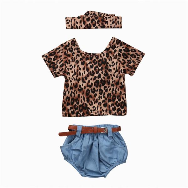 clothing sets summer 3pcs toddler infant baby girls leopard t-shirt+high waist shorts +headband kids clothes outfits 0-4y, White
clothing sets summer 3pcs toddler infant baby girls leopard t-shirt+high waist shorts +headband kids clothes outfits 0-4y, White