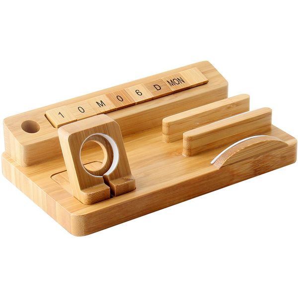 бамбуковый док-станция часы стенд деревянный desktop organizer зарядных станций для планшетных руководство календарь телефон владельца
бамбуковый док-станция часы стенд деревянный desktop organizer зарядных станций для планшетных руководство календарь телефон владельца