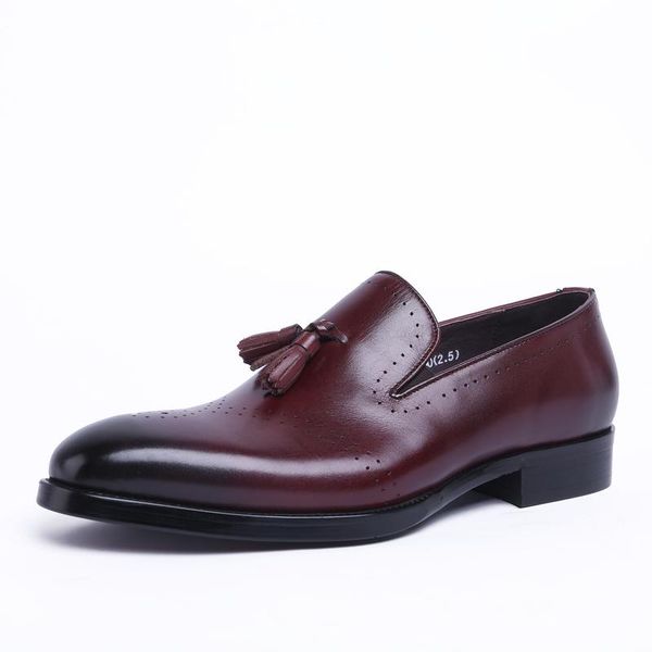 fashion black / brown casual business shoes mens dress shoes genuine leather goodyear welt man wedding with tassel
fashion black / brown casual business shoes mens dress shoes genuine leather goodyear welt man wedding with tassel