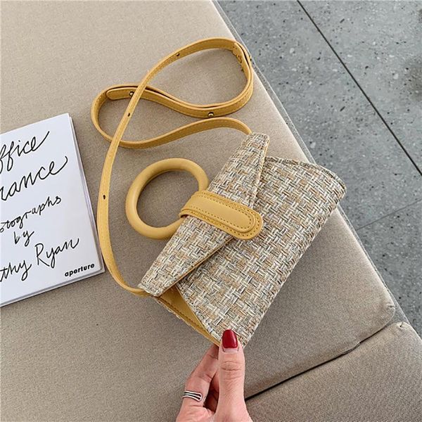 мода женского ткачества сумка chic crossbody сумка для женщин малого посыльного плеча сумки телефон coin желтого
мода женского ткачества сумка chic crossbody сумка для женщин малого посыльного плеча сумки телефон coin желтого