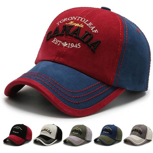 2021 spring 100% cotton baseball cap hat for women men mom dad hat canada letters embroidery outdoor sports caps snapback, Blue;gray
2021 spring 100% cotton baseball cap hat for women men mom dad hat canada letters embroidery outdoor sports caps snapback, Blue;gray