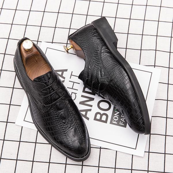 cimim brand men casual crocodile skin comfortable luxury big size dress business formal shoes fashion office men leather shoes, Black
cimim brand men casual crocodile skin comfortable luxury big size dress business formal shoes fashion office men leather shoes, Black