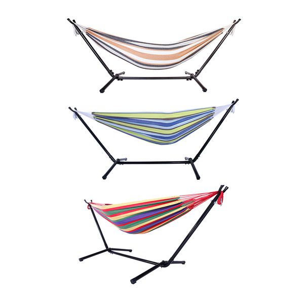 double hammock with space saving steel stand includes portable carrying case us warehouse drop shipping available 1009
double hammock with space saving steel stand includes portable carrying case us warehouse drop shipping available 1009