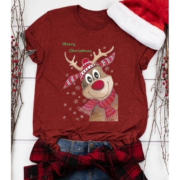umeko merry christmas elk t-shirt for women graphic short sleeve tee lady summer casual oversize o-neck plus size tshirt y2k1, White
umeko merry christmas elk t-shirt for women graphic short sleeve tee lady summer casual oversize o-neck plus size tshirt y2k1, White
