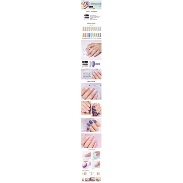 nicole diary 10ml shell pearl dipping nail powder set dip without lamp cure shimmer shinning glitter diy art de jllrgz, Silver;gold
nicole diary 10ml shell pearl dipping nail powder set dip without lamp cure shimmer shinning glitter diy art de jllrgz, Silver;gold