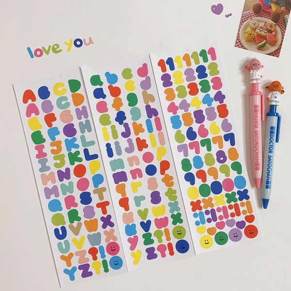 gift wrap kawaii colorful cute alphanumeric stickers diy scrapbooking mobile computer diary happy planner decoration
gift wrap kawaii colorful cute alphanumeric stickers diy scrapbooking mobile computer diary happy planner decoration