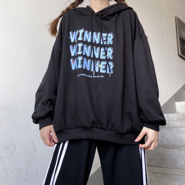 2021 new winter women's sweatshirts letters print autumn sleeve pullover hoody sudaderas student hoodies female 3n64, Black
2021 new winter women's sweatshirts letters print autumn sleeve pullover hoody sudaderas student hoodies female 3n64, Black