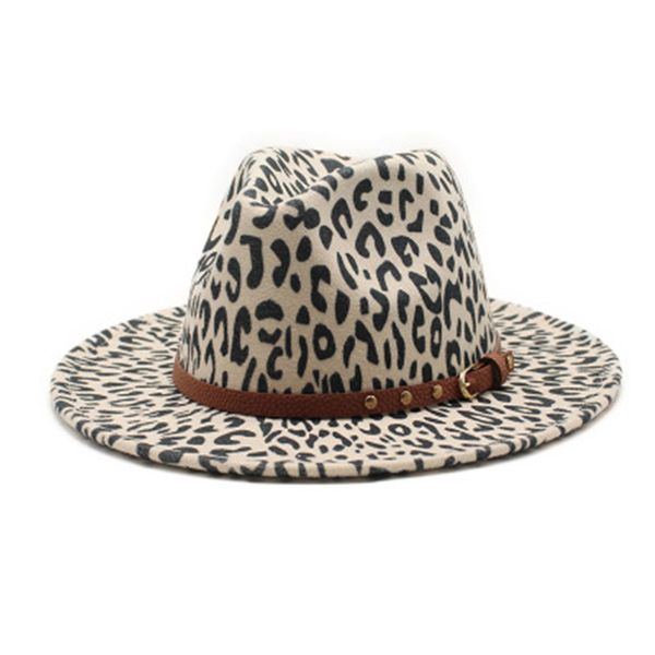 fedora hat fall winter leopard big brim wool women men metal belt fall vintage hats ladies hats church wedding women felt hats q1216, Blue;gray
fedora hat fall winter leopard big brim wool women men metal belt fall vintage hats ladies hats church wedding women felt hats q1216, Blue;gray