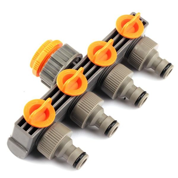 watering equipments abs 4 ways garden faucet splitter adaptor quick joint 3 type thread water tape import size drip irrigation connectors
watering equipments abs 4 ways garden faucet splitter adaptor quick joint 3 type thread water tape import size drip irrigation connectors