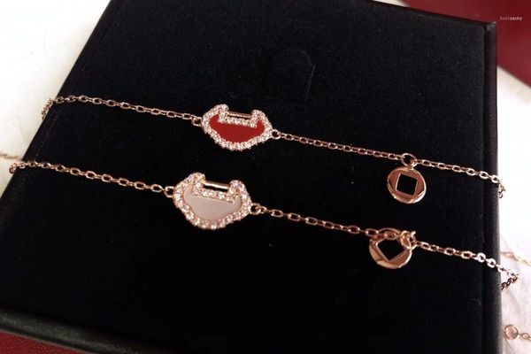 charm bracelets bracelet longevity lock s925 sterling silver jewelry women wedding good luck11, Golden;silver
charm bracelets bracelet longevity lock s925 sterling silver jewelry women wedding good luck11, Golden;silver