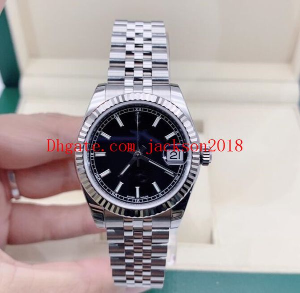 original boxes luxury men's watches 36mm 116233 116234 calendar jubilee bracelet mechanical automatic stainless steel bracelet fashion, Slivery;brown
original boxes luxury men's watches 36mm 116233 116234 calendar jubilee bracelet mechanical automatic stainless steel bracelet fashion, Slivery;brown