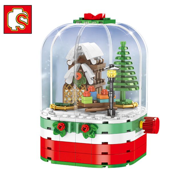 sembo friends christmas for girl led light rotating box santa claus figures city house building blocks creator toys for kid gift 1008
sembo friends christmas for girl led light rotating box santa claus figures city house building blocks creator toys for kid gift 1008