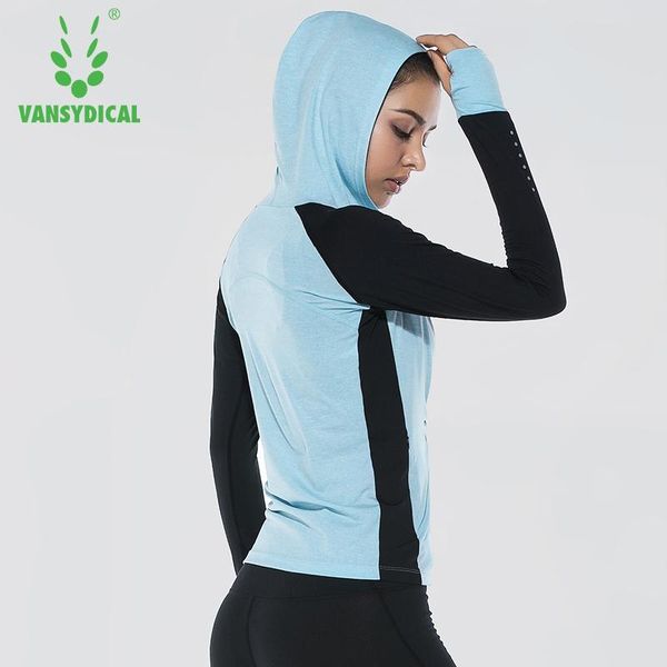 vansydical gym yoga shirts long sleeve women running sports hoodies quick dry sportswear fitness workout training sweatshirts, White;red
vansydical gym yoga shirts long sleeve women running sports hoodies quick dry sportswear fitness workout training sweatshirts, White;red