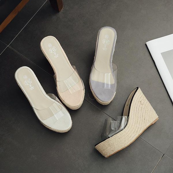 house slippers platform women luxury shoes on a wedge slides med transparent heel heeled mules pantofle designer high 2021, Black
house slippers platform women luxury shoes on a wedge slides med transparent heel heeled mules pantofle designer high 2021, Black