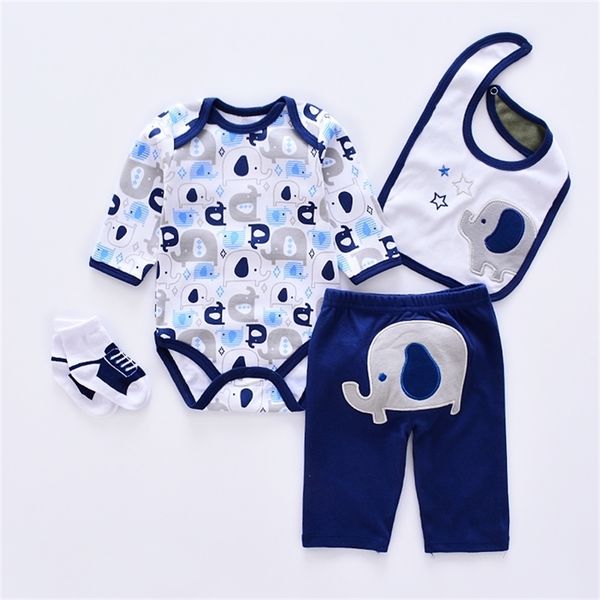 animal style baby clothing sets cotton boy clothes newborn girl 4pcs suit long sleeve infant rompers+pants+socks+bib y201009, White
animal style baby clothing sets cotton boy clothes newborn girl 4pcs suit long sleeve infant rompers+pants+socks+bib y201009, White