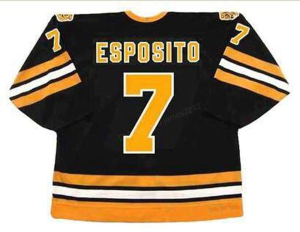 custom retro #7 phil esposito boston bruins hockey jersey men's stitched black any size 2xs-3xl 4xl 5xl name or number ing, Black;red
custom retro #7 phil esposito boston bruins hockey jersey men's stitched black any size 2xs-3xl 4xl 5xl name or number ing, Black;red