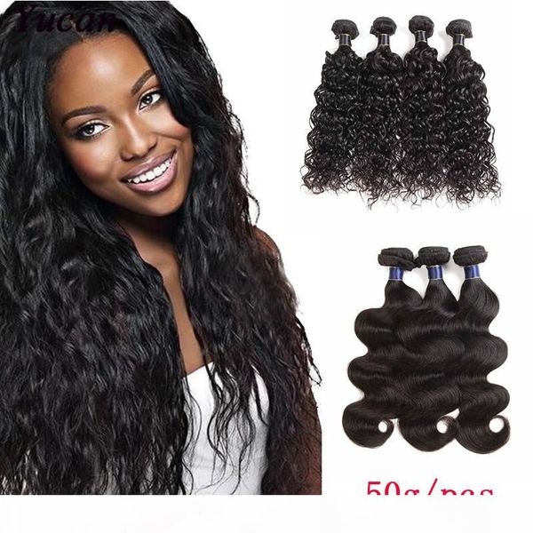 brazilian wate wave virgin hair 100% human hair weave bundles 50g pcs unprocessed peruvian malaysian indian body wave hair extension, Black
brazilian wate wave virgin hair 100% human hair weave bundles 50g pcs unprocessed peruvian malaysian indian body wave hair extension, Black