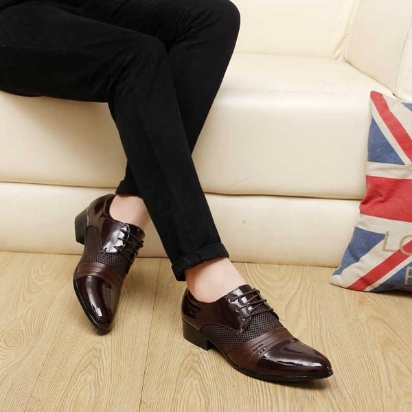 elling classic luxury men leather shoes oxford pu men's dress business flat breathable banquet wedding plus size 38-48 designer quality, Black
elling classic luxury men leather shoes oxford pu men's dress business flat breathable banquet wedding plus size 38-48 designer quality, Black