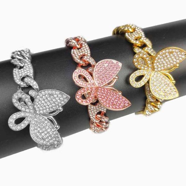 hip hop bling iced out 2 row cz miain кубинских цепей браслет мужчины женщина кофе в зернах камень бабочки ссылка браслеты 12мм, Black
hip hop bling iced out 2 row cz miain кубинских цепей браслет мужчины женщина кофе в зернах камень бабочки ссылка браслеты 12мм, Black