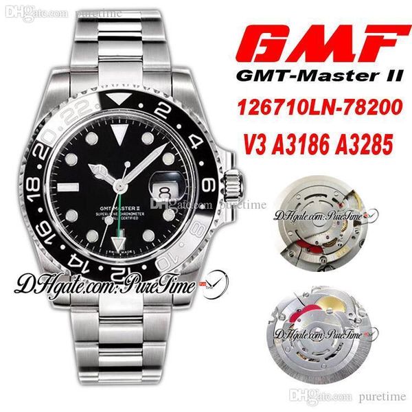 gmf v3 gmt ii a3186 a3285 automatic chronograph mens watch ceramic bezel black dial green 904l ss bracelet edition ptrx 2021 puretime, Slivery;brown
gmf v3 gmt ii a3186 a3285 automatic chronograph mens watch ceramic bezel black dial green 904l ss bracelet edition ptrx 2021 puretime, Slivery;brown
