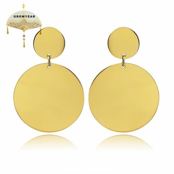 dangle & chandelier gold stainless steel ladies earrings jewelry simple round pendant hollow 2 kinds of design glamour gifts, Silver
dangle & chandelier gold stainless steel ladies earrings jewelry simple round pendant hollow 2 kinds of design glamour gifts, Silver