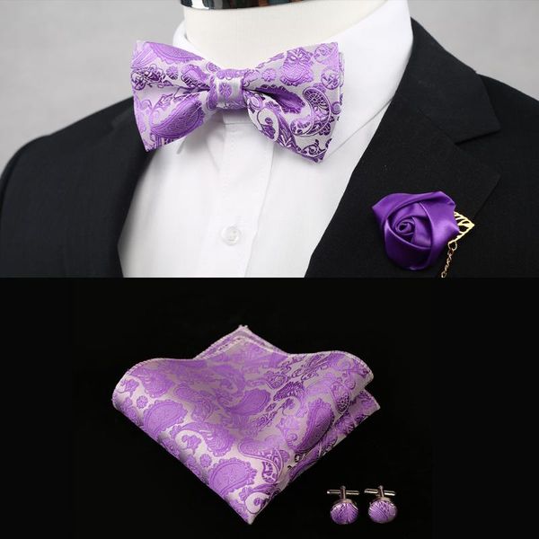 bow ties 11 colors classic wedding coral pink silk woven men butterfly tie peach purple red bowtie pocket square cufflinks suit set, Black;gray
bow ties 11 colors classic wedding coral pink silk woven men butterfly tie peach purple red bowtie pocket square cufflinks suit set, Black;gray