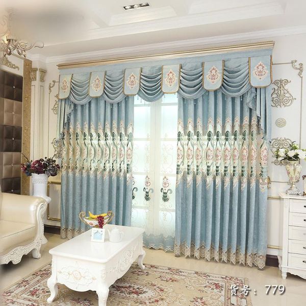 custom curtains high grade european livingroom hollow blue embroidered rose bedroom blackout curtain tulle valance drape m707
custom curtains high grade european livingroom hollow blue embroidered rose bedroom blackout curtain tulle valance drape m707