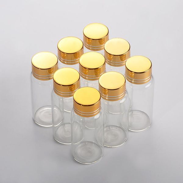 27*58mm 24pcs 20ml glass bottles aluminium screw golden cap empty transparent clear liquid gift container wishing bot bbynto
27*58mm 24pcs 20ml glass bottles aluminium screw golden cap empty transparent clear liquid gift container wishing bot bbynto