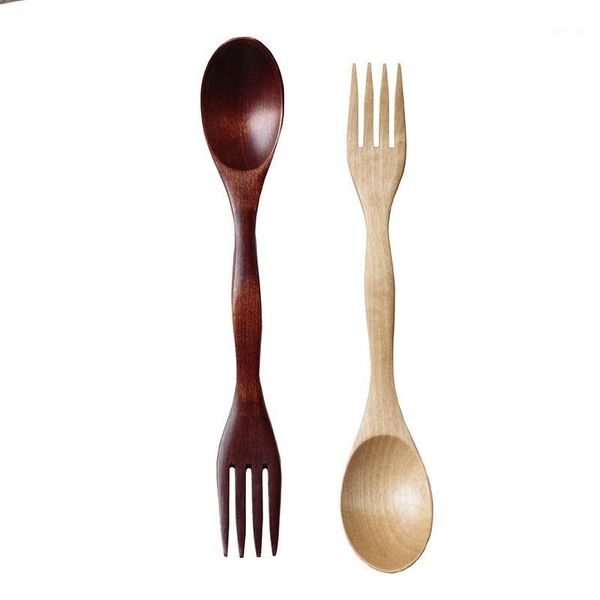 100pcs 2 in 1 natural wood cutlery dual head soup spoon fork dinner tableware kitchen accessories wb19021
100pcs 2 in 1 natural wood cutlery dual head soup spoon fork dinner tableware kitchen accessories wb19021