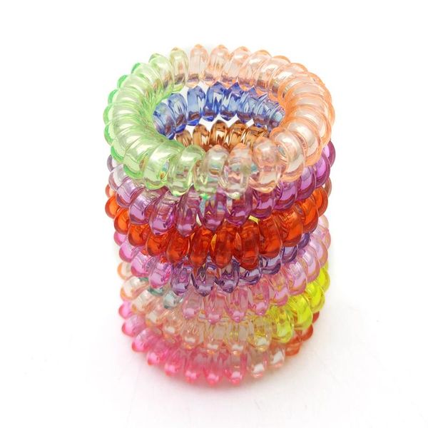 size 5cm women elastic hair rope sweet candy transparent colorful telephone wire line hairband styliing rings wmtpxk bdesybag, Silver
size 5cm women elastic hair rope sweet candy transparent colorful telephone wire line hairband styliing rings wmtpxk bdesybag, Silver