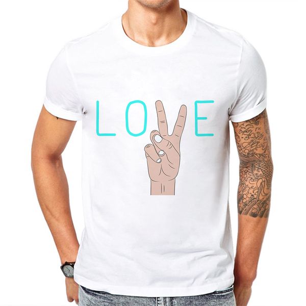 новый смешные tshirt тис топы белый жест печати любовь с коротким рукавом o шеи мода одежда мужские спортивные толстовка с капюшоном hoodie
новый смешные tshirt тис топы белый жест печати любовь с коротким рукавом o шеи мода одежда мужские спортивные толстовка с капюшоном hoodie