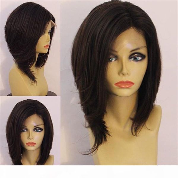 brazilian short natural straight full lace human hair wigs for black women 100% human hair wigs for african americans with baby hair, Black;brown
brazilian short natural straight full lace human hair wigs for black women 100% human hair wigs for african americans with baby hair, Black;brown