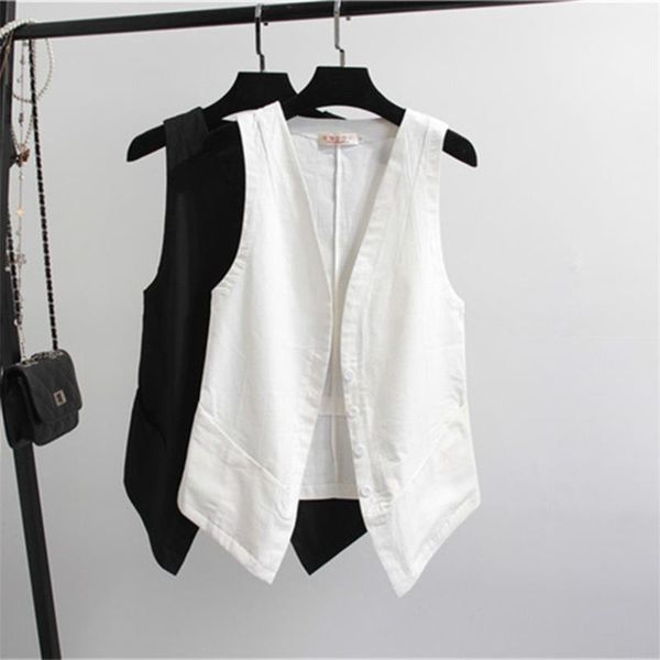 new women cotton linen vest fashion elegant office lady vests big size female slim sleeveless coat jackets short paragraph 8321, Black;white
new women cotton linen vest fashion elegant office lady vests big size female slim sleeveless coat jackets short paragraph 8321, Black;white