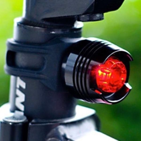 2 Pack Bike Bicycle Red Led Rear Light 3 Modes Waterproof Tail Lamp Black Made Of Aluminum Alloy Soft Silicone #bl3