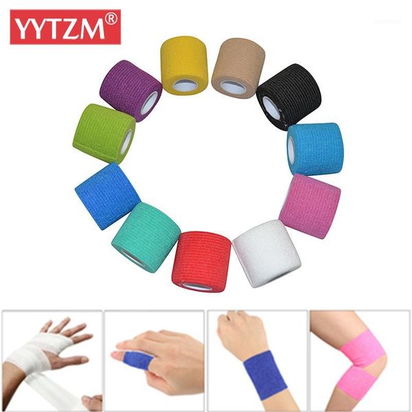 elbow & knee pads 6 piece colorful athletic wrap tape self adhesive bandagem kniebandage elastica sports protector finger ankle palm1, Black;gray
elbow & knee pads 6 piece colorful athletic wrap tape self adhesive bandagem kniebandage elastica sports protector finger ankle palm1, Black;gray