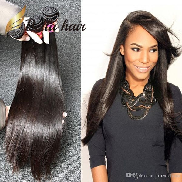 popular raw indian hair weft 3 bundles unprocessed human silky straight hair bundles natural color human hair weaves, Black
popular raw indian hair weft 3 bundles unprocessed human silky straight hair bundles natural color human hair weaves, Black