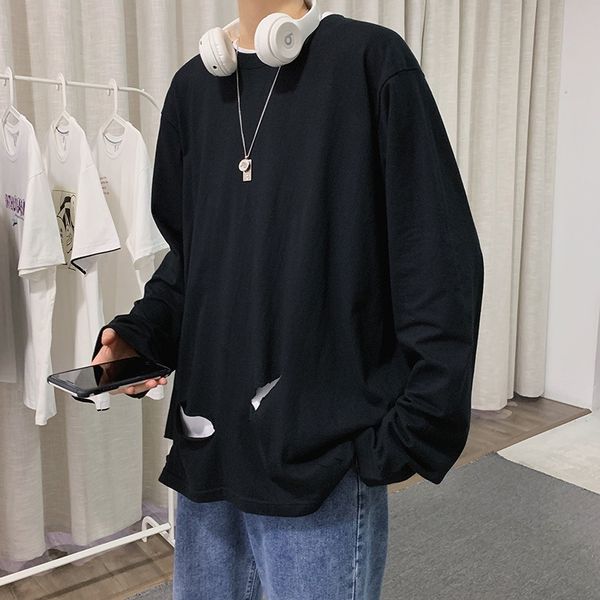 eccmm сезон изменение ины длинного рукав ttshirt шея мужской тенденция рыхлого bf shirtkorean студент отверстие нижней рубашка экипаж верхне, Blue
eccmm сезон изменение ины длинного рукав ttshirt шея мужской тенденция рыхлого bf shirtkorean студент отверстие нижней рубашка экипаж верхне, Blue