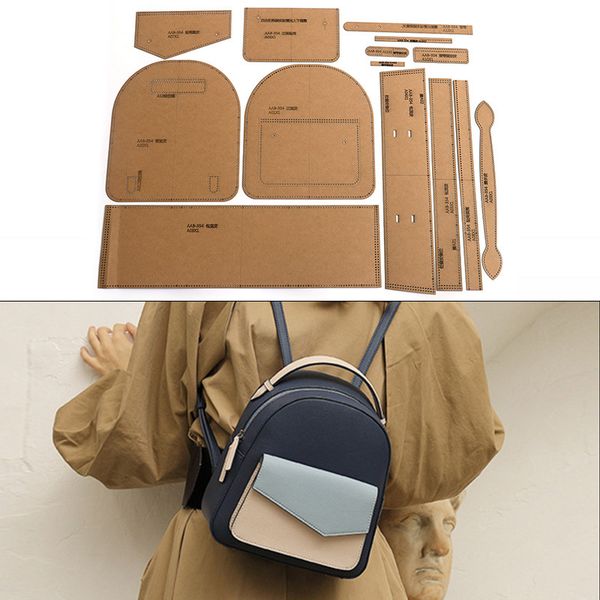 diy mini princess bag sewing pattern paper template backpack making mold leather craft tool q1106
diy mini princess bag sewing pattern paper template backpack making mold leather craft tool q1106