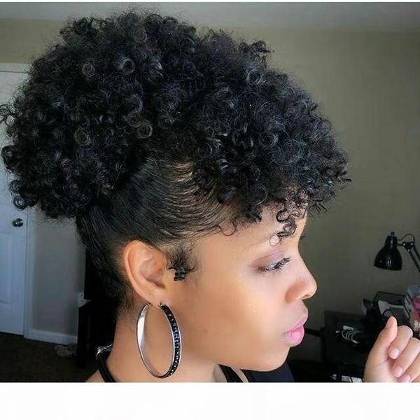 african curly ponytail wave ponytail with bang afro kinky curly puff hair extensions for african american,1b# color 120g, Black
african curly ponytail wave ponytail with bang afro kinky curly puff hair extensions for african american,1b# color 120g, Black