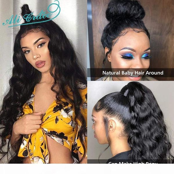 ali grace body wave lace front wig natural hairline body wave human hair wigs brazilian pre-plucked lace front human hair wigs, Black
ali grace body wave lace front wig natural hairline body wave human hair wigs brazilian pre-plucked lace front human hair wigs, Black